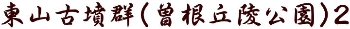 東山古墳群(曽根丘陵公園)2